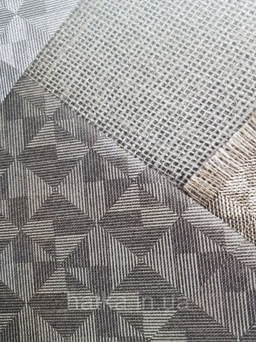 Обои виниловые на флизелине AdaWall Beta1.06х10 геометрия фигуры черные коричневые золотистые 3д 1103-6 Киев - изображение 1