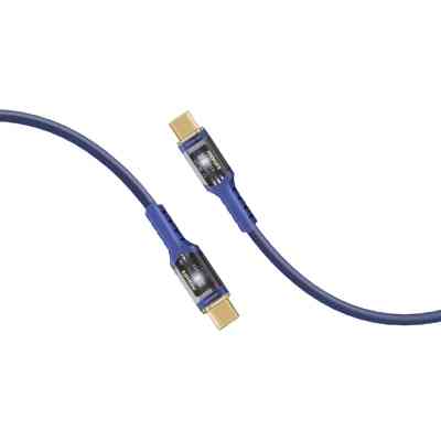 Дата кабель USB-C to USB-C lucidline-cc120.navy Promate (lucidline-cc120.navy) Вінниця