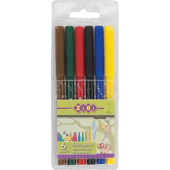 Фломастери ZiBi 6 colors (ZB.2801) Вінниця