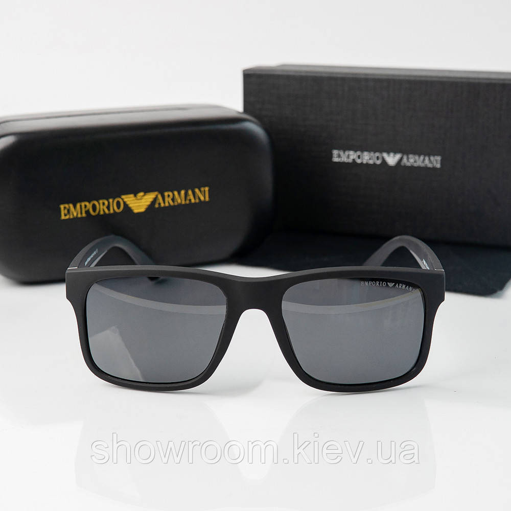Чоловічі сонцезахисні окуляри з поляризацією Armani (709) Київ - фото 5