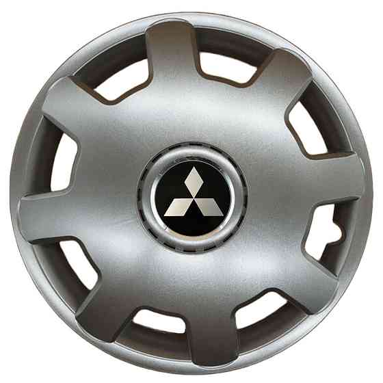 Автомобильные модельные колпаки R13 Mitsubishi 105 4шт, SJS, серебристые Киев