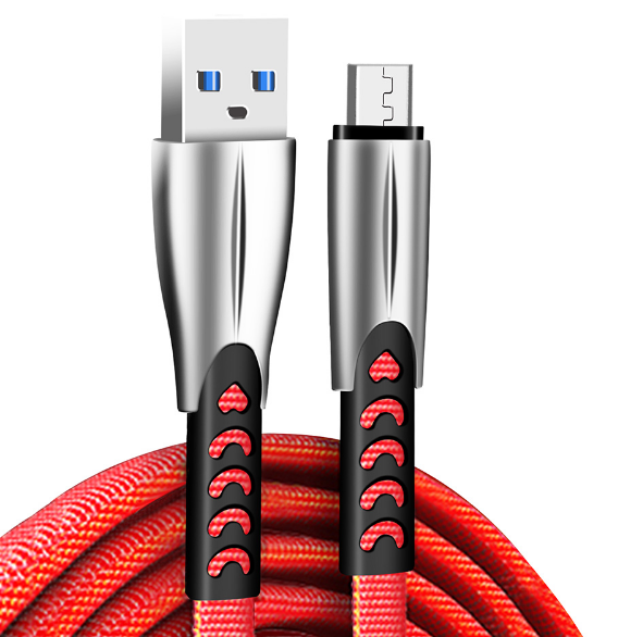 Кабель USB MicroUSB ColorWay CW-CBUM011-RD 2,4A 1м червоний Житомир - фото 4