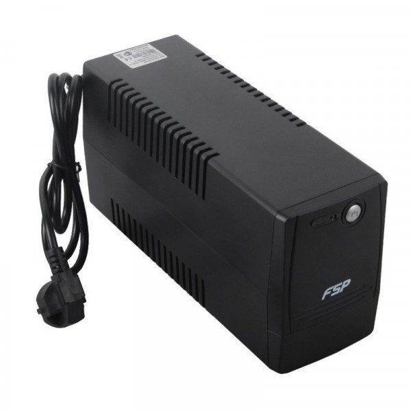 ДБЖ FSP FP650, 650ВА/360Вт, Line-Int, USB/RJ45, IEC-320-C13, AVR, Black (PPF3601405) Киев - изображение 4