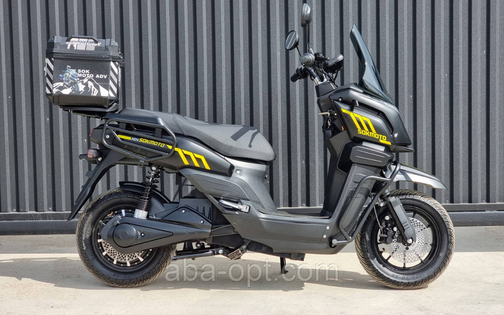 Електроскутер SOK ADV 2999W-72Вт-38Ah графен шини 12"-12" купити в інтернет-магазині Одеса - фото 6