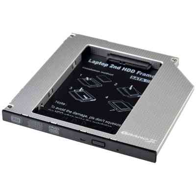 Фрейм-перехідник Grand-X HDD 2.5&apos;&apos; to notebook 9.5 mm ODD SATA3 (HDC-26) Вінниця
