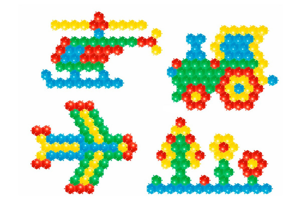 Мозаїка-пазли ТехноК килимок Бджілка 160 деталей (3626) Чернігів - фото 4