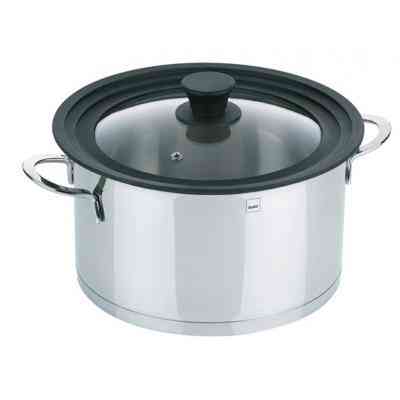 Кришка для посуду Kela Concetta с силиконовым ободком 16-20 см (11440) Вінниця