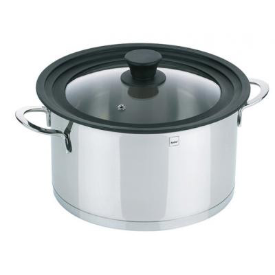 Крышка для посуды Kela Concetta с силиконовым ободком 16-20 см (11440) Винница - изображение 2