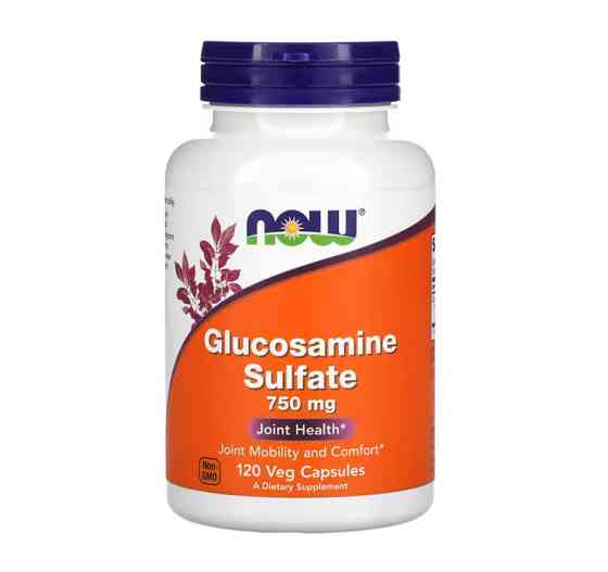 Глюкозамин NOW GLUCOSAMINE SULFATE 750mg 120 VCAPS Луцк