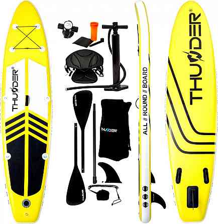 Надувна SUP дошка (Сапборд) THUNDER COAST YELLOW 320 Київ