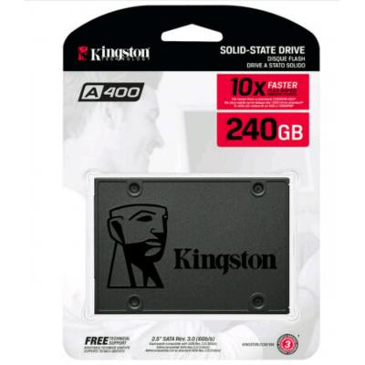 Накопичувач SSD 2.5&quot; 240GB Kingston (SA400S37/240G) Вінниця - фото 5
