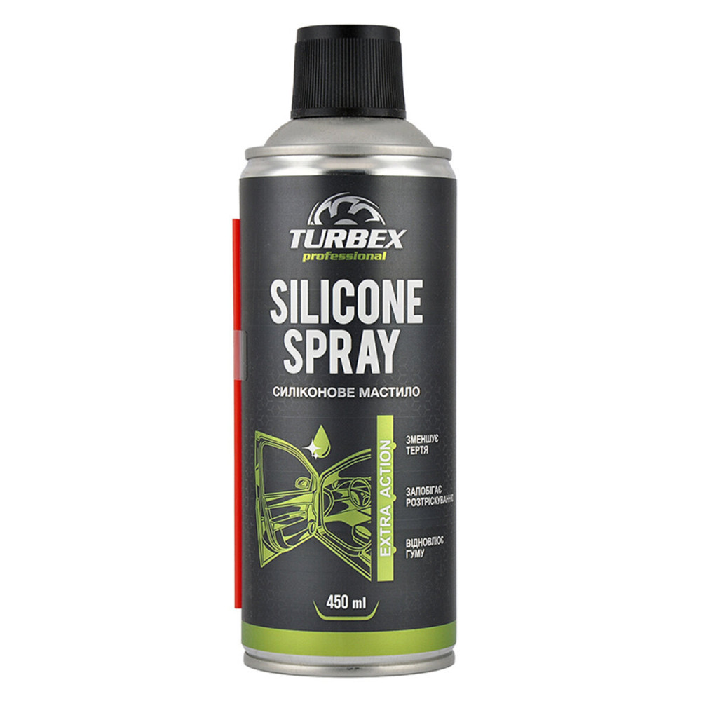 Смазка силиконовая Turbex Silicone Spray, 450мл Київ - фото 1