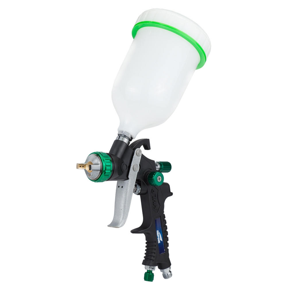 Refine Краскораспылитель HVLP Ø1.4мм 170-285л/мин 2-3бар в/б 600мл (пласт) REFINE (6812351) Коломыя - изображение 5