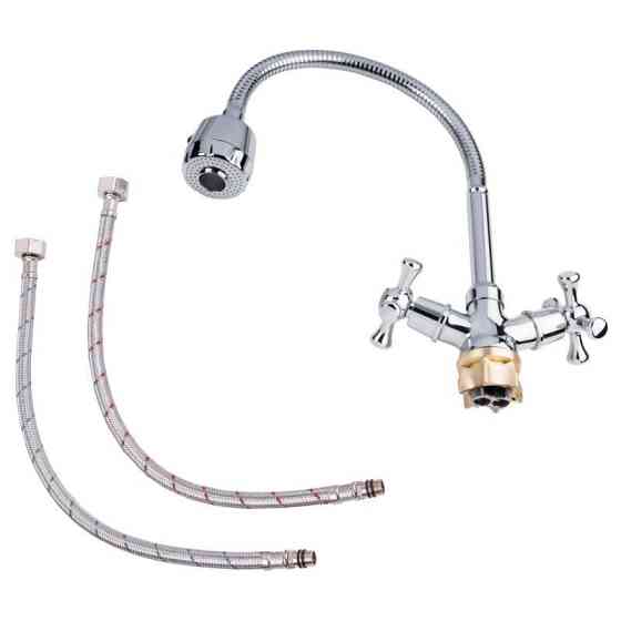 Змішувач для кухні Lidz (CRM) 75 21 271F-4 з гнучким (рефлекторним) виливом Київ