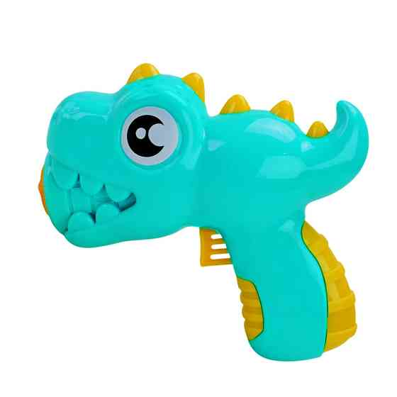 Детский пистолет запускалка Динозаврик HM-03(Blue) 4 диска Винница