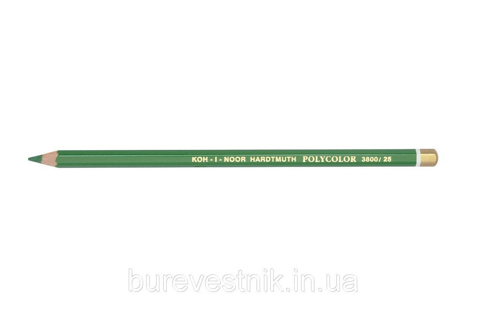 Олівець художній "Kooh-i-Noor" POLYCOLOR 3800/25 meadow green/луговий зелений, шт Київ - фото 1