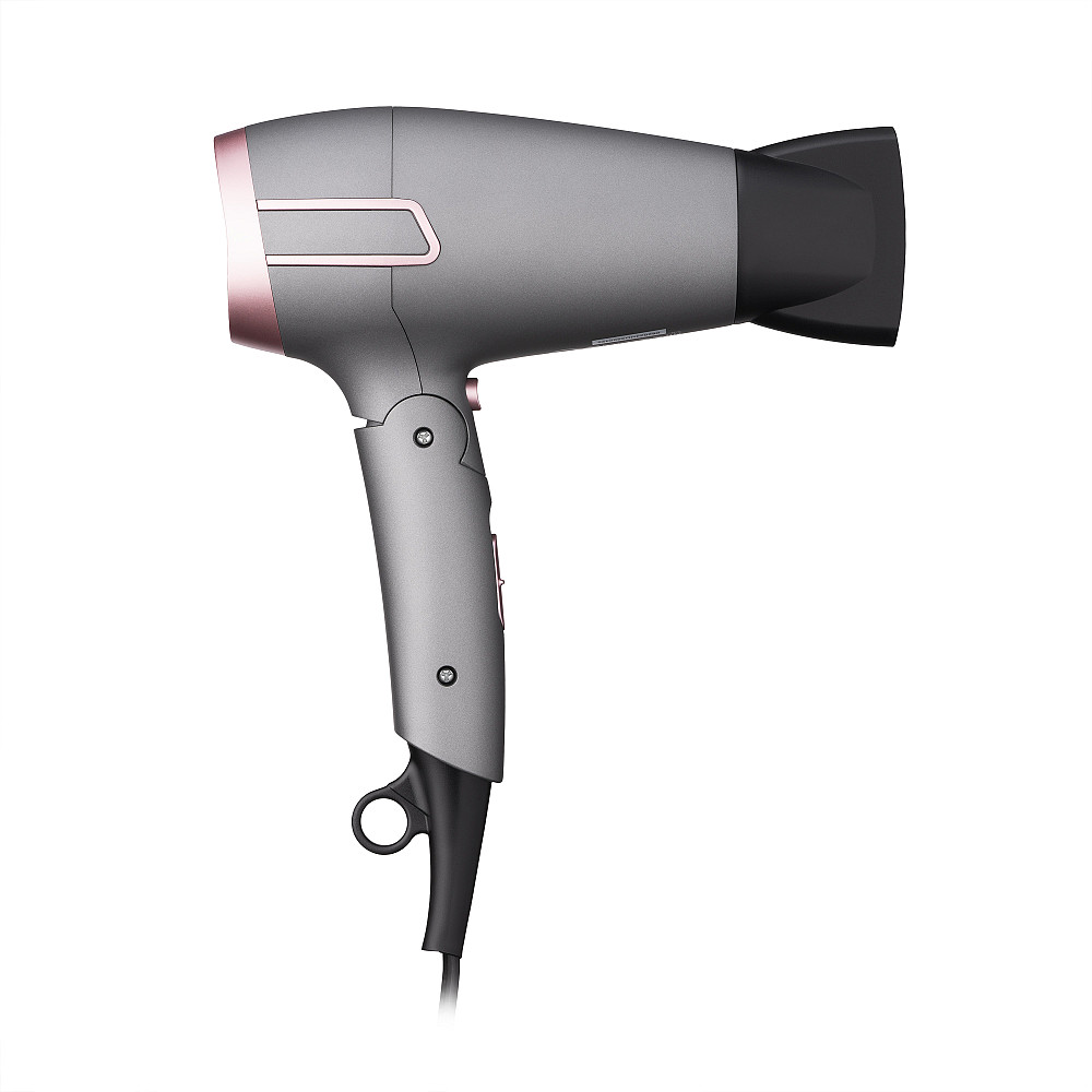 Фен ARDESTO Pink Touch, 2000Вт, 2 швидкості, 2 темп.режими, складана ручка, сірий+рожевий Київ - фото 9