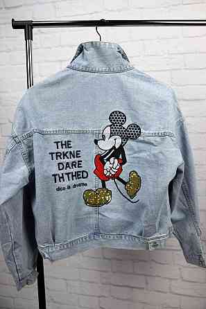 Джинсовая куртка женская микки р 42-48 Харьков