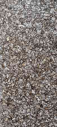 Шпалери вінілові на флізеліні AdaWall Roka 1.06х10 під камінь гранітна крихта структурні чорні сірі 23110-5 Київ