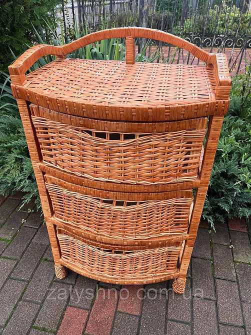 Шухляда-комод із лози дутий Київ - фото 4