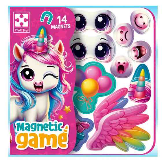 Гра розвиваюча "Емоції Єдиноріжки" VT3220-01, 14 магнітів Вінниця