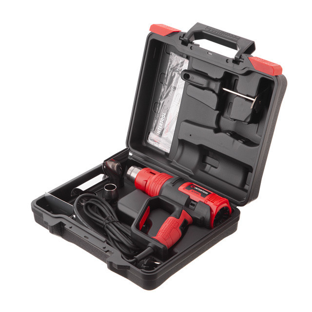 Фен будівельний INTERTOOL WT-1030,2,0 кВт, 3 режими, 50-600 °C, 250-500 л/хв - для видалення старого покриття Львів - фото 8