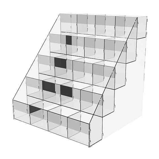 Подставка EKOSTAR для ручек и карандашей 5 ярусов на 20 ячеек Киев