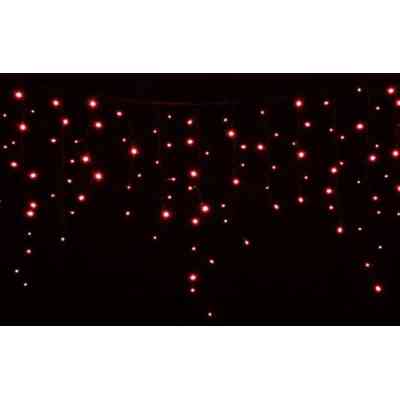 Гірлянда Delux Icicle 120LED 2x0.9m червоний/чорний IP44 EN (90009069) Вінниця
