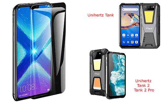 Защитное стекло NeoGlass для Unihertz Tank, Tank 2, Tank 2 Pro – ультрапрозрачное и устойчивое Киев