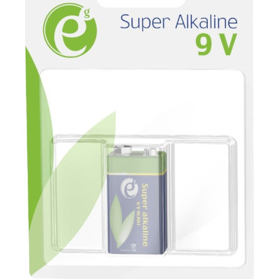Батарейка EnerGenie Крона 6LR61 9V лужна 1шт (EG-BA-6LR61-01) Вінниця - фото 2