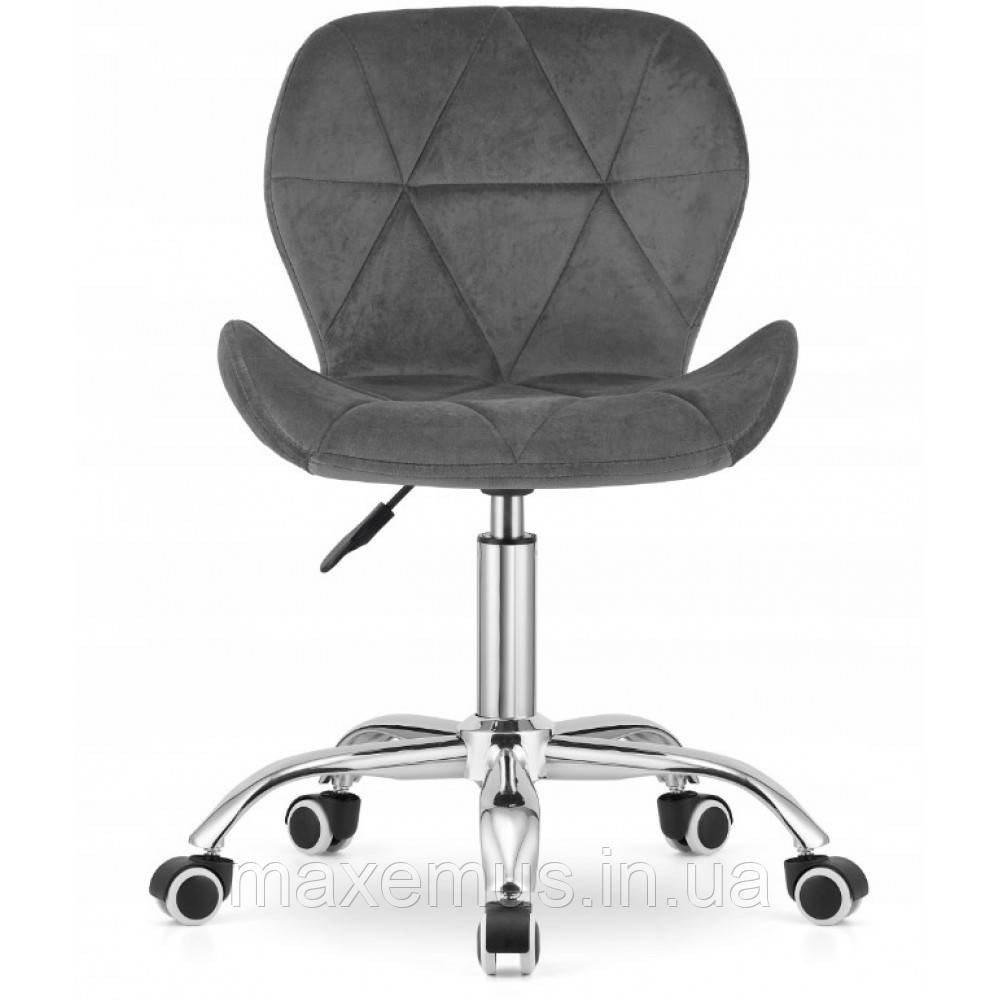 Офисное кресло операторское для персонала Bonro B 5 3 1 кресло на колесах для офиса компьютерное велюр серый Мостиска - изображение 2