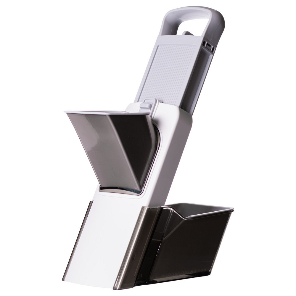 Універсальна ручна овочерезка з контейнером 19×12.5 см Київ - фото 2