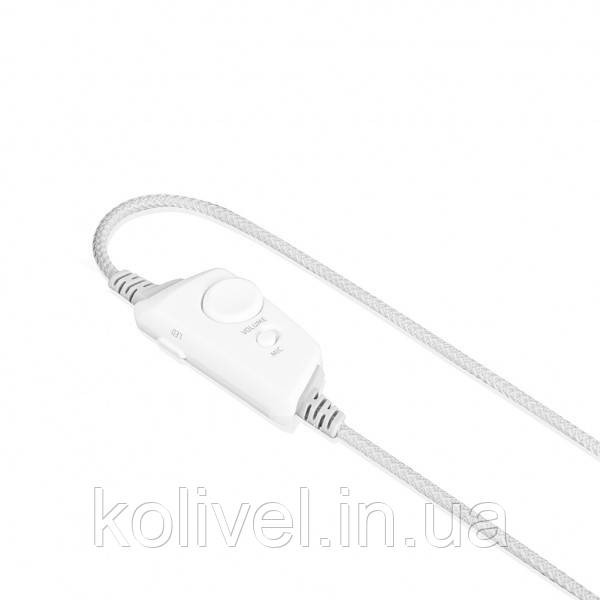 Ігрова гарнітура Modecom Volcano RGB Prometheus 7.1 White USB (S-MC-899-PROMETHEUS-200) Киев - изображение 5