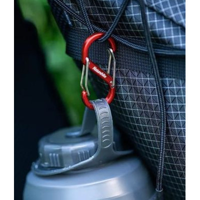 Карабин туристический Naturehike S-type NH20GS004, 5см, червоний (6927595747117) Винница - изображение 2