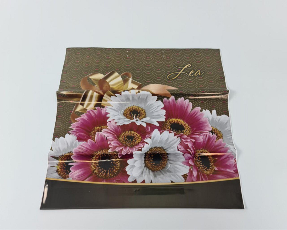 Полиэтиленовый пакет (40х40) с пластиковой ручкой  