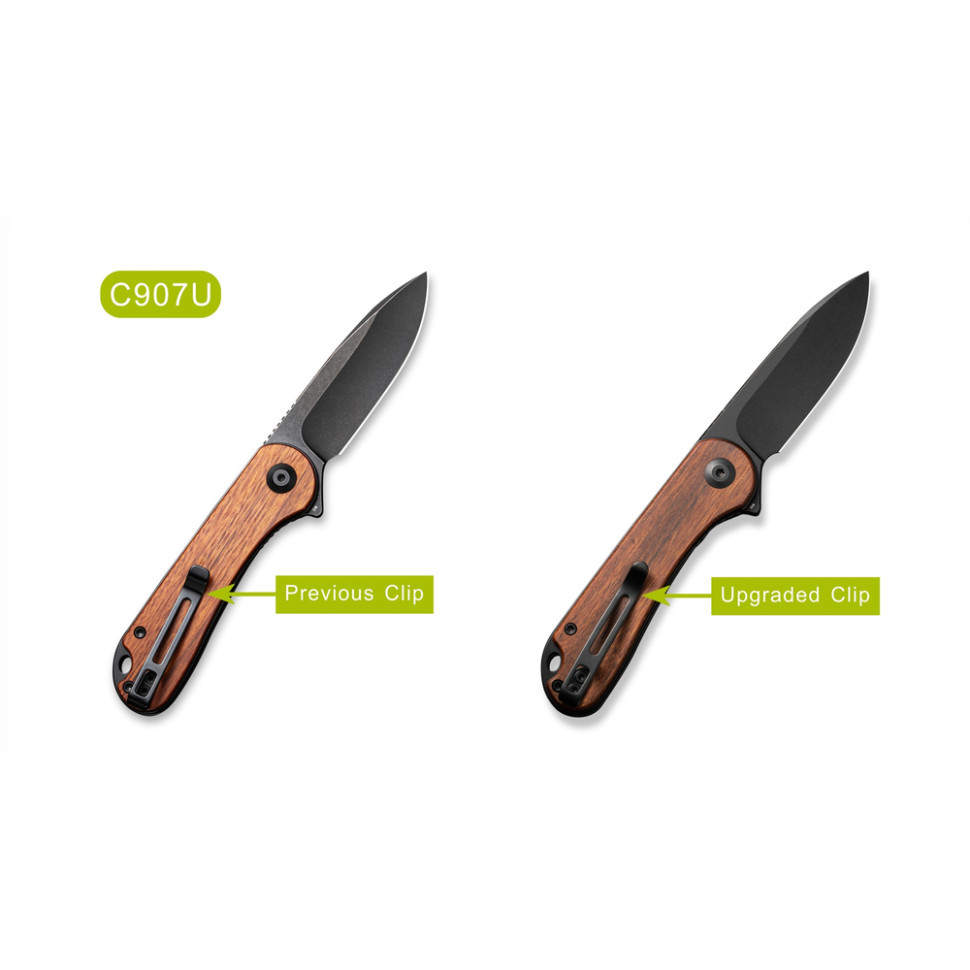 Ніж складаний кишеньковий Civivi Elementum, (7.5 см) D2 / Guibourtia Wood Киев - изображение 14