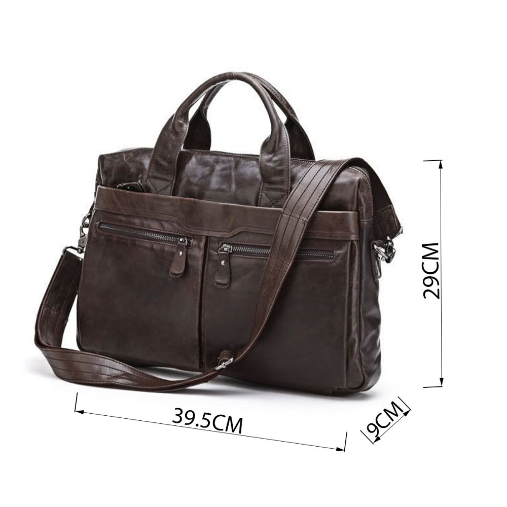 Сумка мужская Vintage 14088 Коричневая Киев - изображение 3