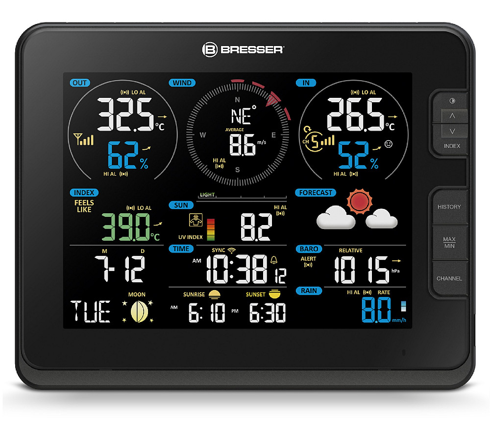 Метеостанция Bresser Professional WIFI Weather Centre 7in1 (WSX3001C) Киев - изображение 2
