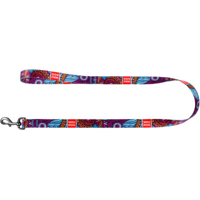 Поводок для собак WAUDOG Nylon "Лето" S Ш 15 мм (4602) Винница - изображение 2