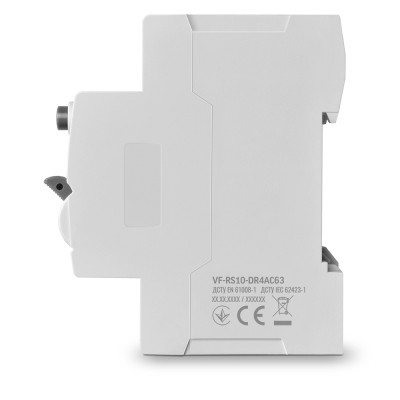 Автоматичний вимикач Videx RESIST АС 4п 30мА 10кА 63А (VF-RS10-DR4AC63) Вінниця - фото 3