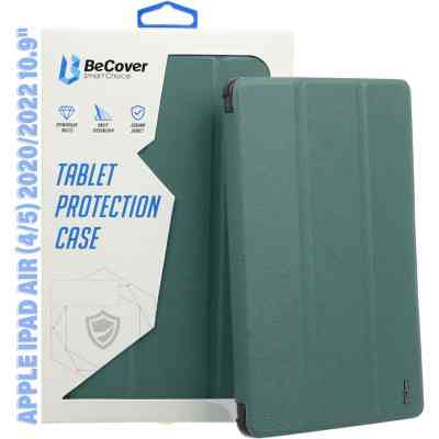 Чохол до планшета BeCover Soft Edge Apple iPad Air (4/5) 2020/2022 10.9&quot; Dark Green (711120) Вінниця