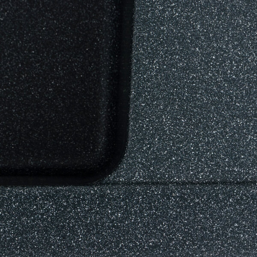 VALESO Гранітна мийка для кухні VALESO ZIRKONE 6250 матова Антрацит Коломыя - изображение 9