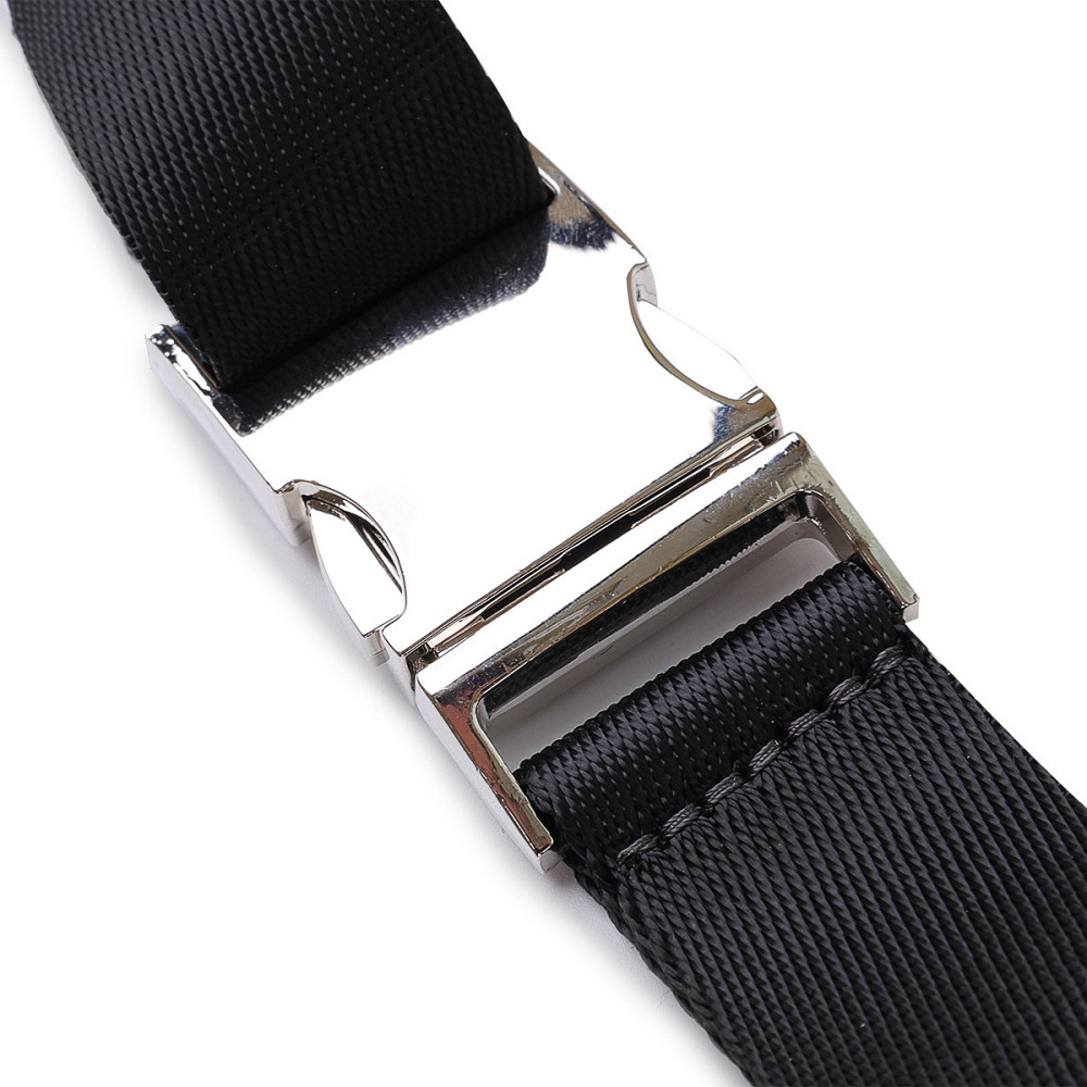 Кожаная бананка унисекс GRANDE PELLE 11569 Черный Киев - изображение 3