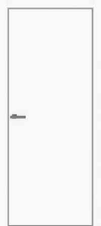 Міжкімнатні двері Оміс Глухе гладке sm 40 білий мат  900х2000 мм Київ