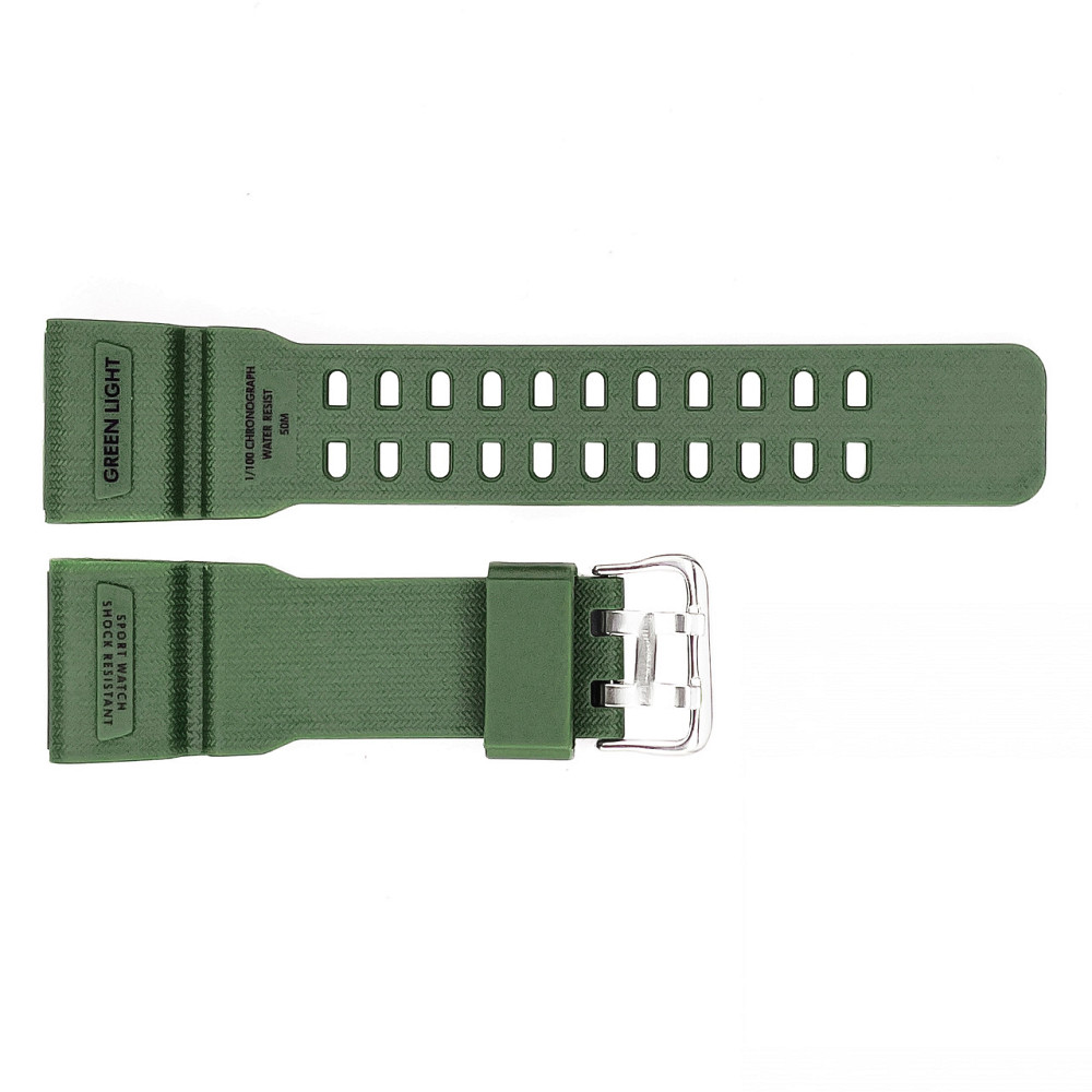 Ремінець для годинника Skmei 1283/1277/1384AG Army Green SBR Київ - фото 1