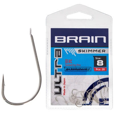 Крючок Brain fishing Ultra Skimmer 8 (20шт/уп) (1858.52.45) Винница - изображение 1