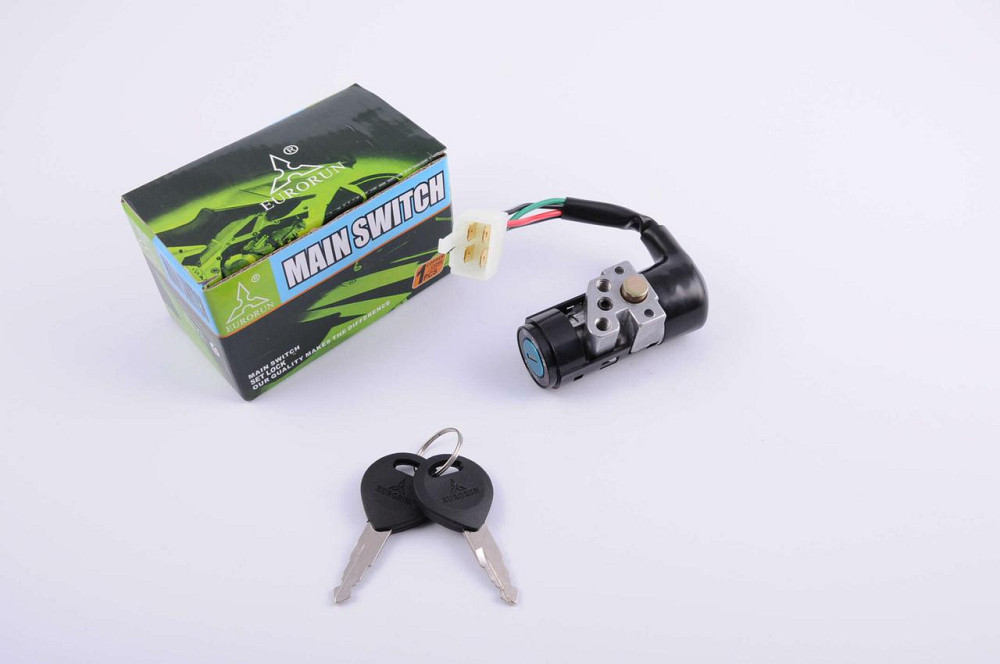 Замок запалення (голий) Хонда LEAD, Такт (4 дроти) Мукачево - фото 1