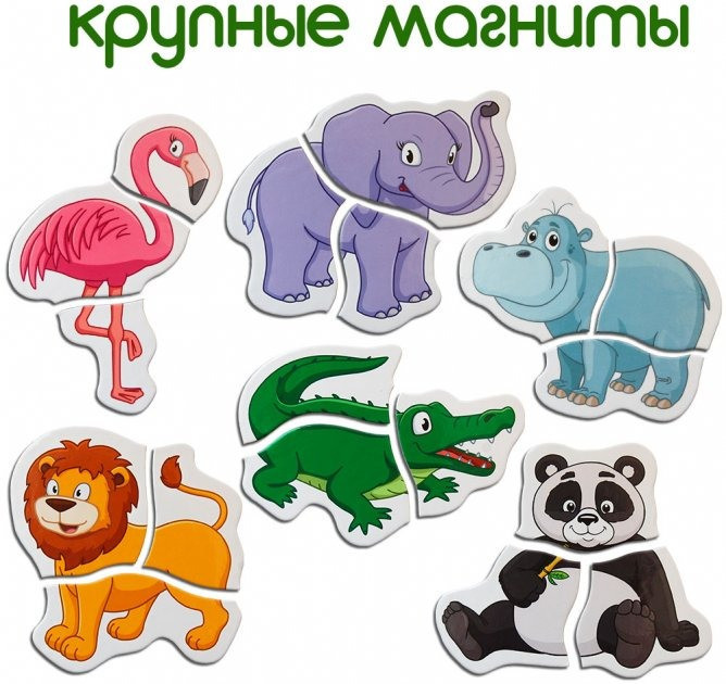 Магнитные пазлы Magdum 