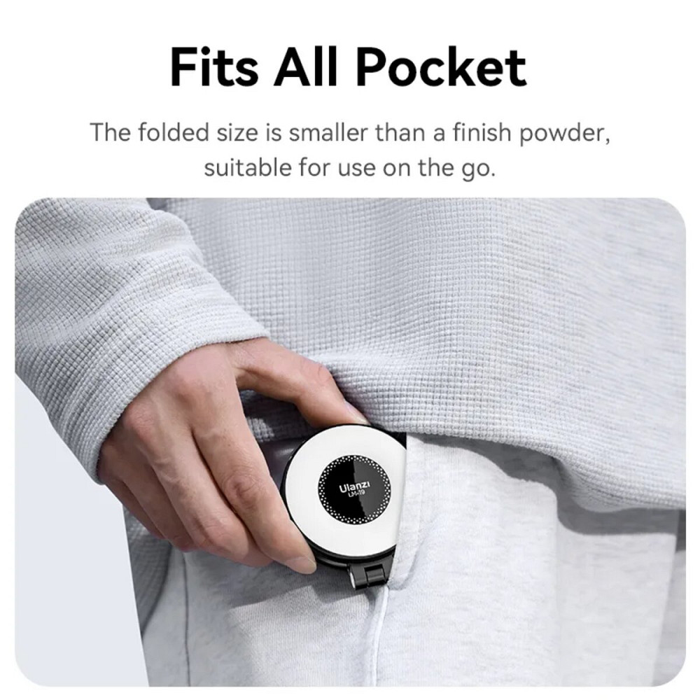 Відеосвітло Ulanzi  LM19 Magsafe Fill Light Black (L049GBB1 LM19) (L049GBB1) Київ - фото 4