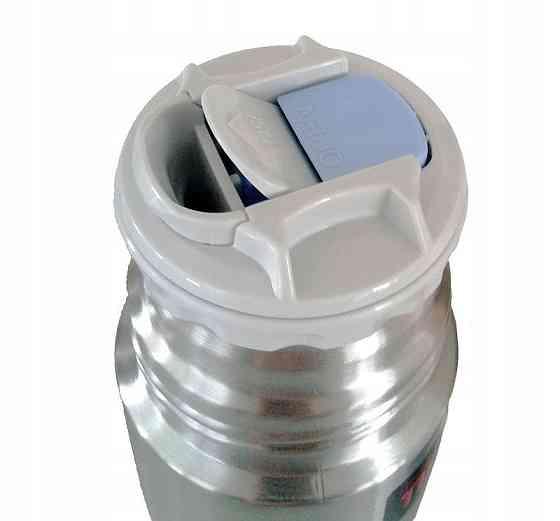 Термос 1 литра с кнопкой и чашкой Thermos 